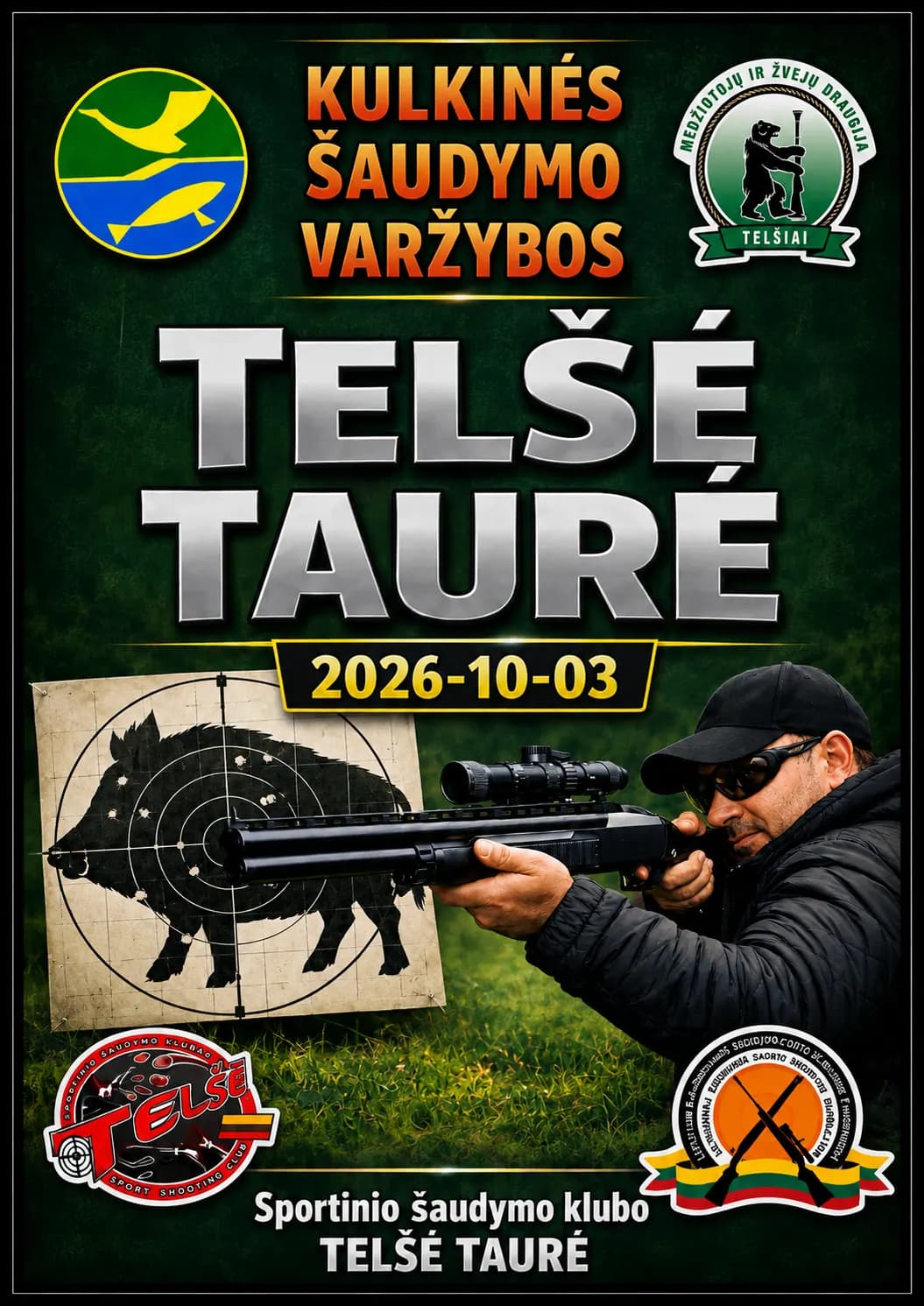 Kulkinės šaudymo varžybos „Sportinio šaudymo klubo TELŠE“ taurė
